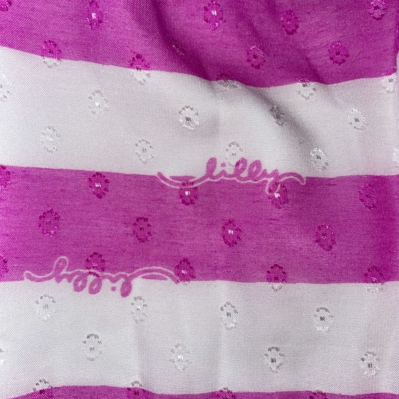 Lilly Pulitzer pink and white stripe dress - Picture 13 of 16